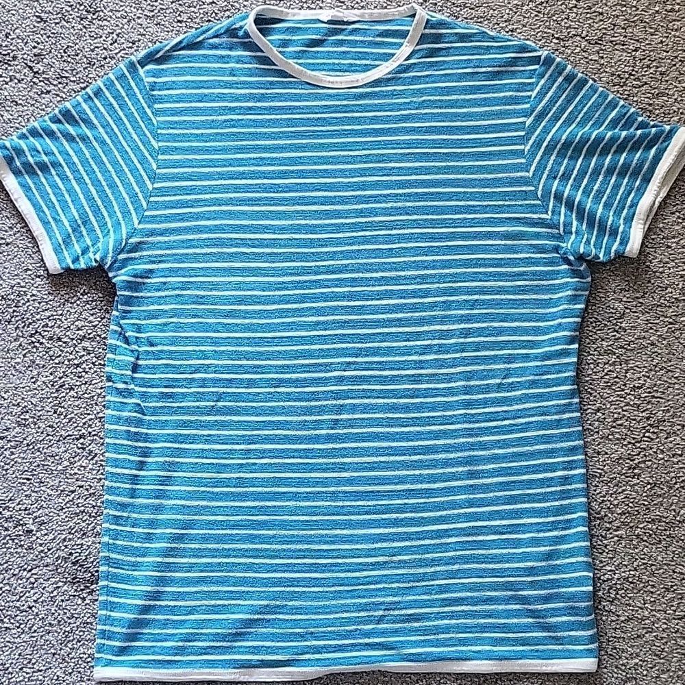 Orlebar Brown Men Striped Tee - Small